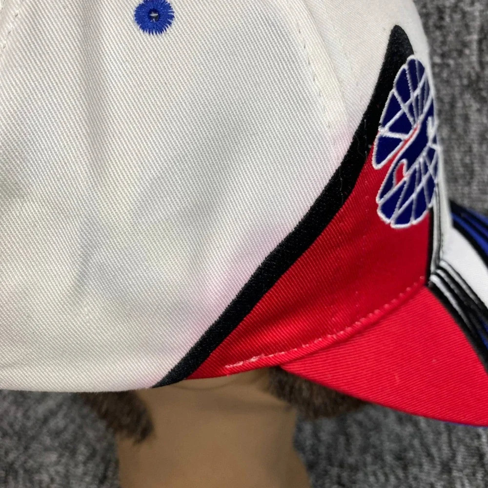 Vintage Bristol Motor Speedway Hat Snapback NASCAR Racing Cap Color Block